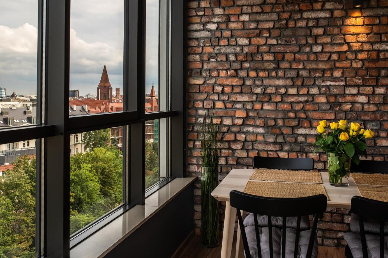شقة فروتسواف  في Nowy Apartament Odra Tower - 71 M - 900 M Od Rynku المظهر الخارجي الصورة